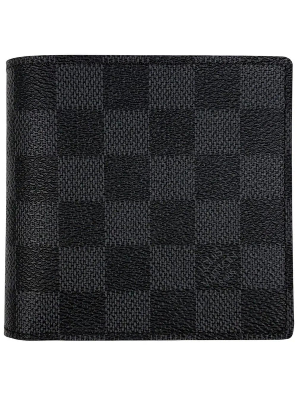Louis Vuitton Portefeuille Marco Bifold Wallet Damier Graphite Black